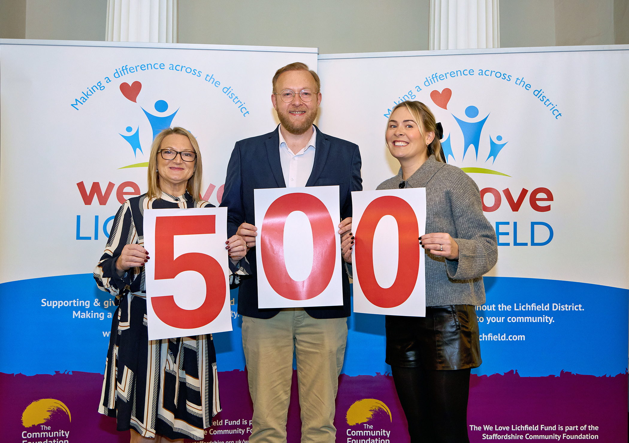 Christmas Starts Early For Voluntary Groups After Awards As 500 Milestone Reached